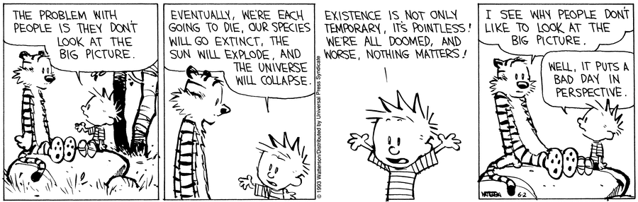 Calvin and Hobbes Nihilism